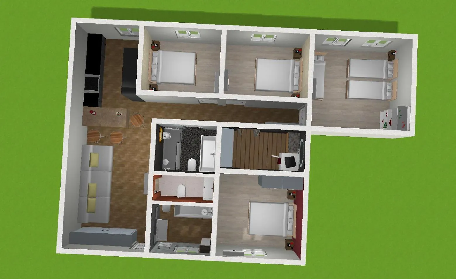 Marais 4 Bedrooms New Apartment Paris